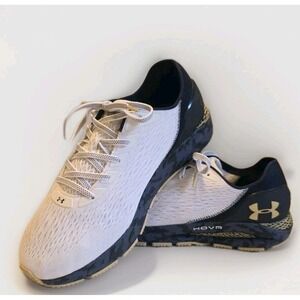 Under Armour Men‎ Navy Midshipman HOVR Sonic 3 NCAA White Running Shoes Size 11